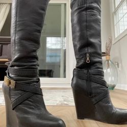 Leather Boots Size 8.5