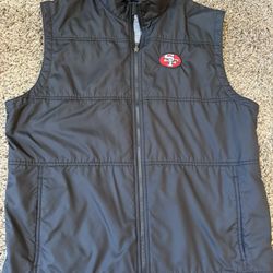 49ers Zip Up Vest