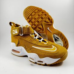 SZ 6.5Y Nike Air Griffey Max 1 "Wheat" Kids Shoes Youth Tan White