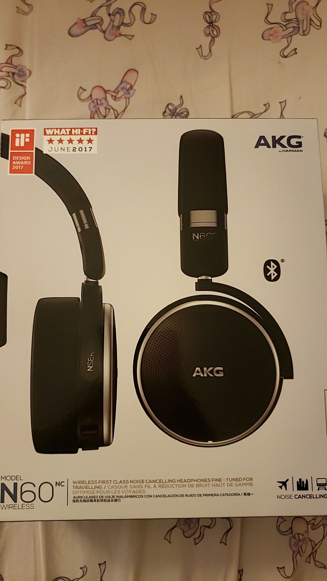 Akg n60 nc wireless headphones