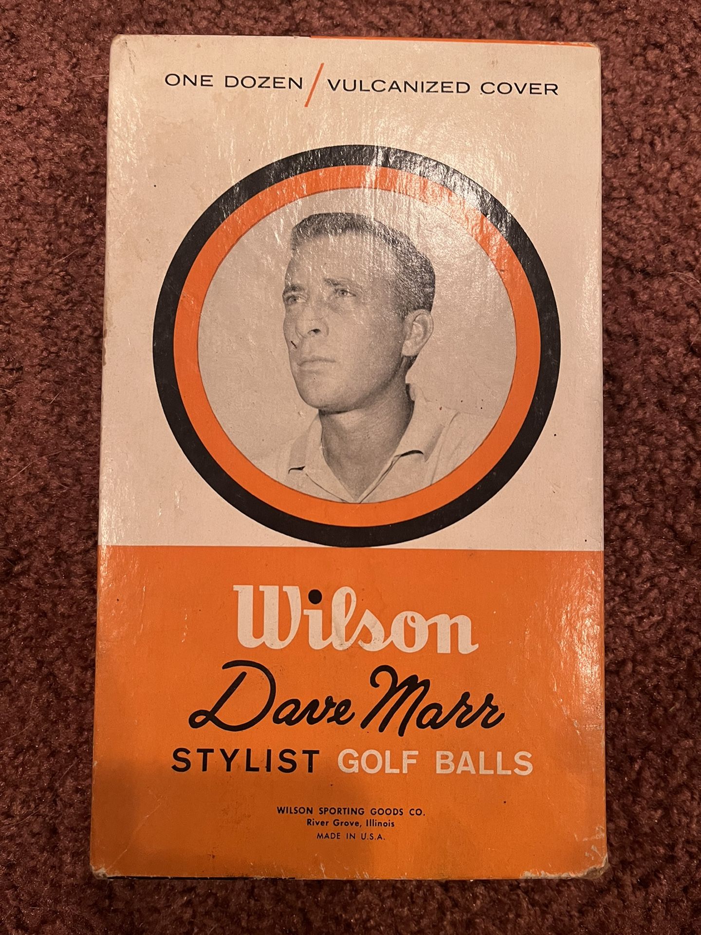 Dave Marr Vintage Golf Balls