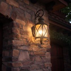 💡💡💡 Taysom 4-Light Oil-Rubbed Bronze Outdoor Wall Lantern Sconce💡💡💡