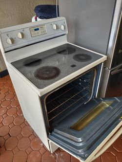 Stove range oven glass top