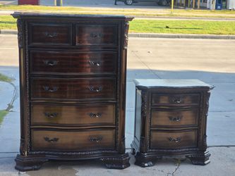 DRESSER AND NIGHTSTAND