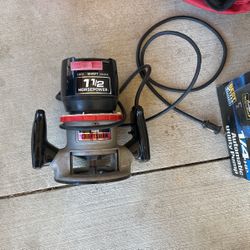 Craftsman 1 1/2 Hp Corded Router