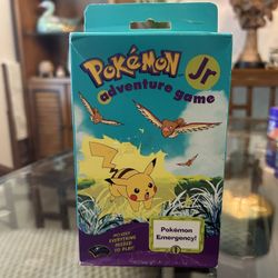 Rare Pokemon Game - Pokemon Jr Adventure Game - 1999 - New Never Opened