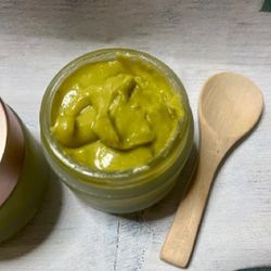 Green Tea & Sake Cleansing Balm-to-Milk w/White Tea, Rice Protein, Clay - Acne, Aging, Moisturizing Cleanser