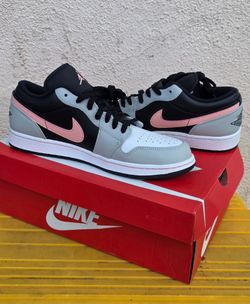 Air Jordan 1 Low Bleached Coral Grey - Size 10 NEW