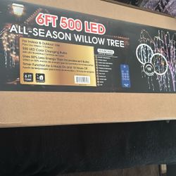 6FT. 500 LED christmas decorations 