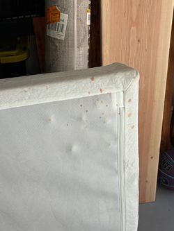 Used twin mattress-PLEASE READ DESCRIPTION