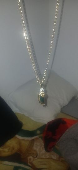 Gold plated chain San Judas Tadeo