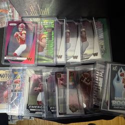 2024 Prizm - Jayden Daniels Pink Pulsar  and Bo Nix Silver Priz Lot