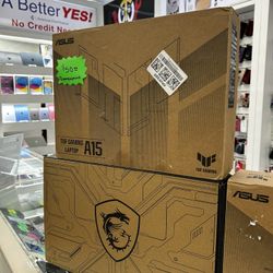 Asus A15 Gaming Laptops Brand New $50 Down Payment 