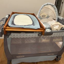Grace Pack n’ Play - Playpen, bassinet, changing table, foam mattress