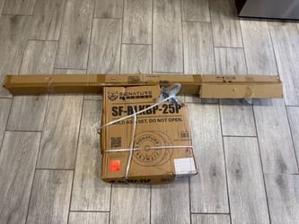Barbell bar & 25 lb weight plates