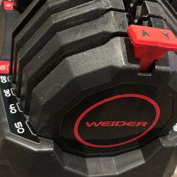Weider Adjustable Dumbbell