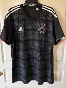 2019 Adidas Mexico Jersey Black Kit FIFA Futbol Soccer World Cup Men’s Size XL