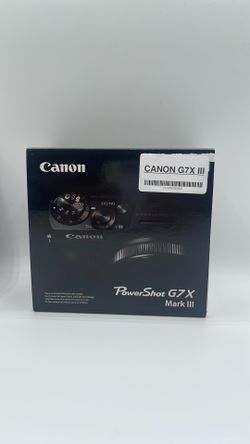 Canon Powershot g7x mark iii