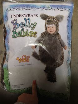 New baby wolf custome