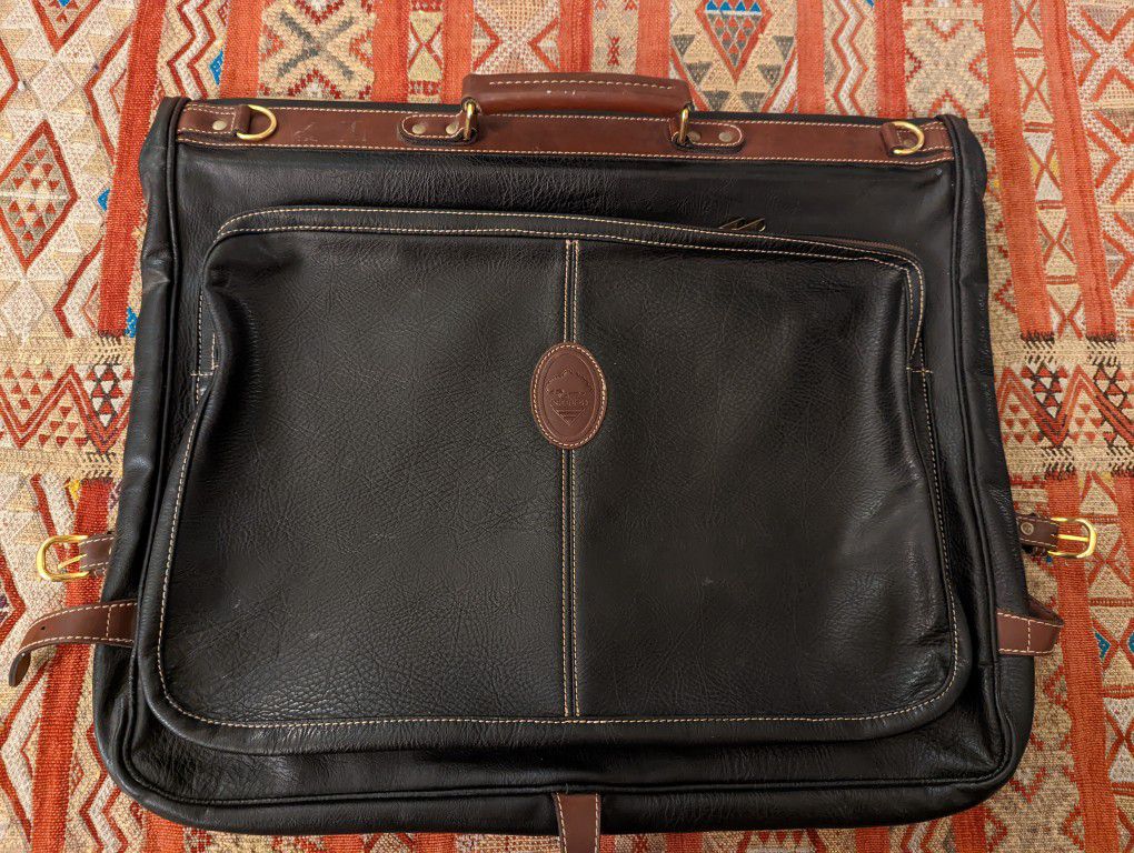 Leather Suit Garment Bag 