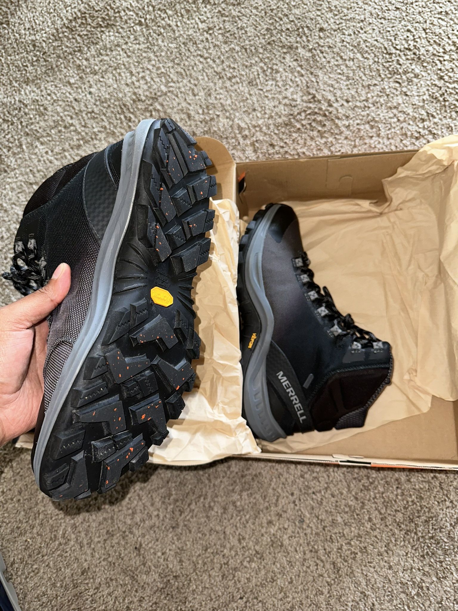 Merrell Thermo Cross 2 Mid WP Hiking Boots - Size 11 (Like New!)