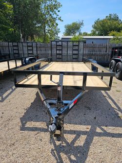 16x76 Trailer With Gate 2026 Traila