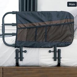 Stander EZ Adjust Bed Rail, Adjustable Senior Bed Rail and Bed