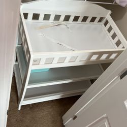 Baby Changing Table With Shelves