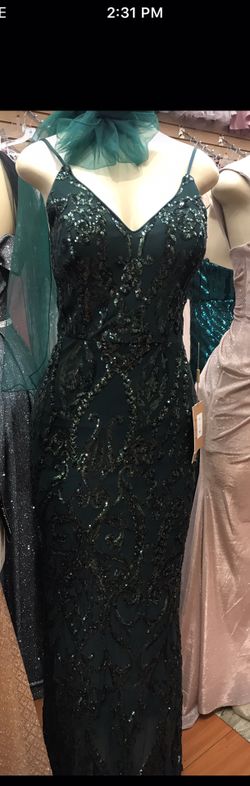 Hunter green dress