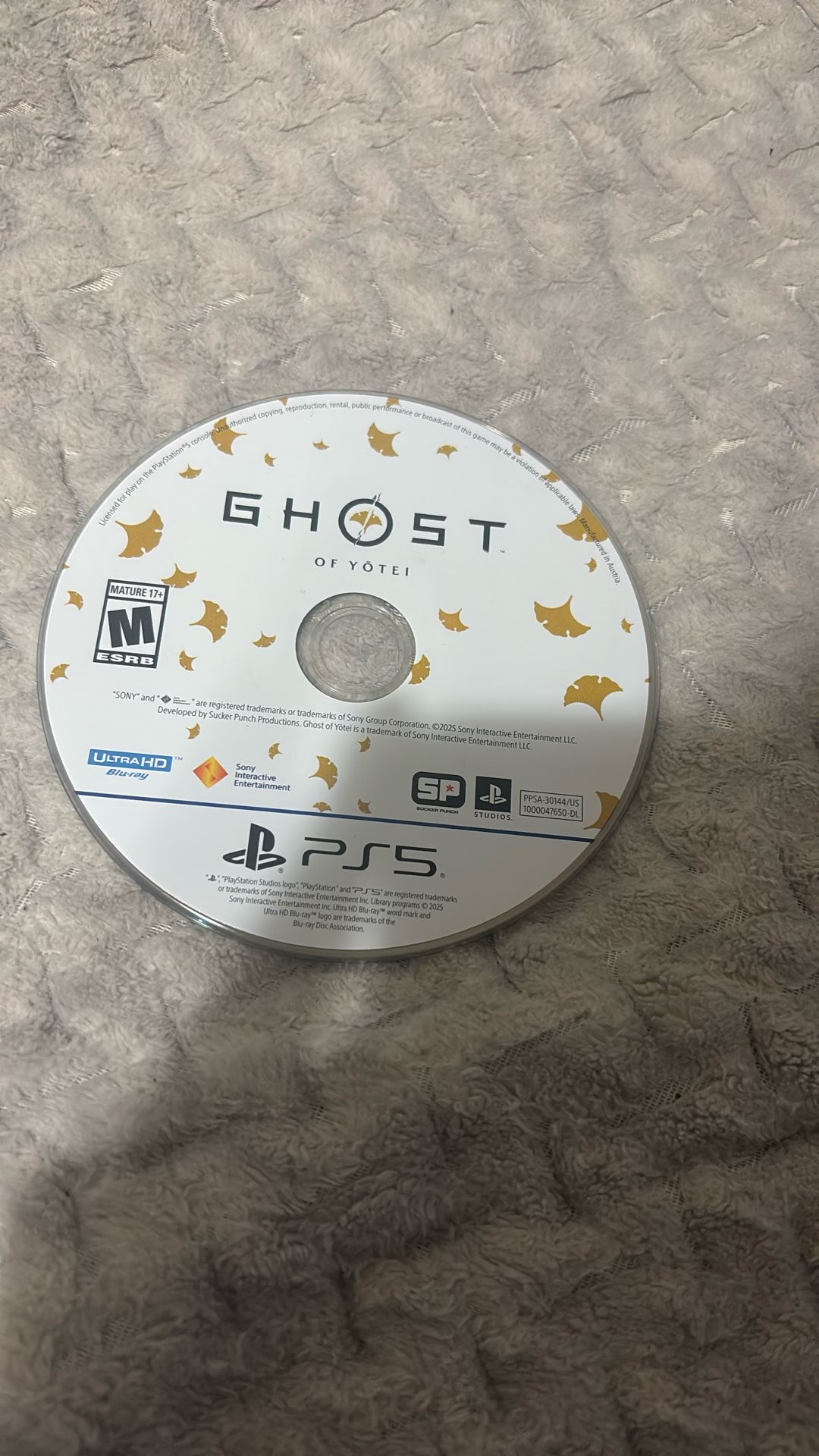 Ghost of Yotei (Only Disc)