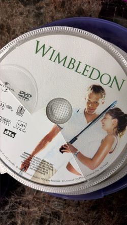 Wimbledon DVD Movie Disc