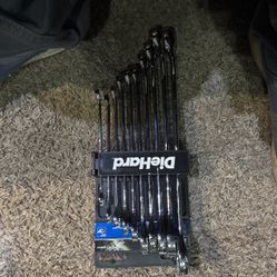 10 Pc Die Hard Wrench set Not Metric