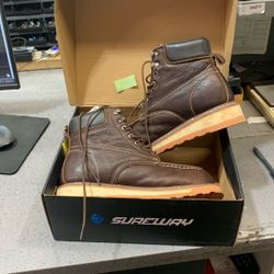 Steel Toe Boots Size 10 