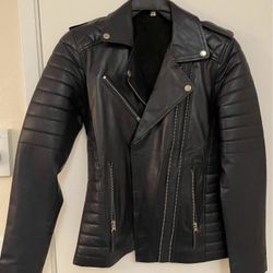 Women’s Biker Jacket. Size Small
