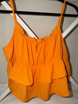 Wild Fable Women's Tiered Ruffle Cami Tank Top XXL