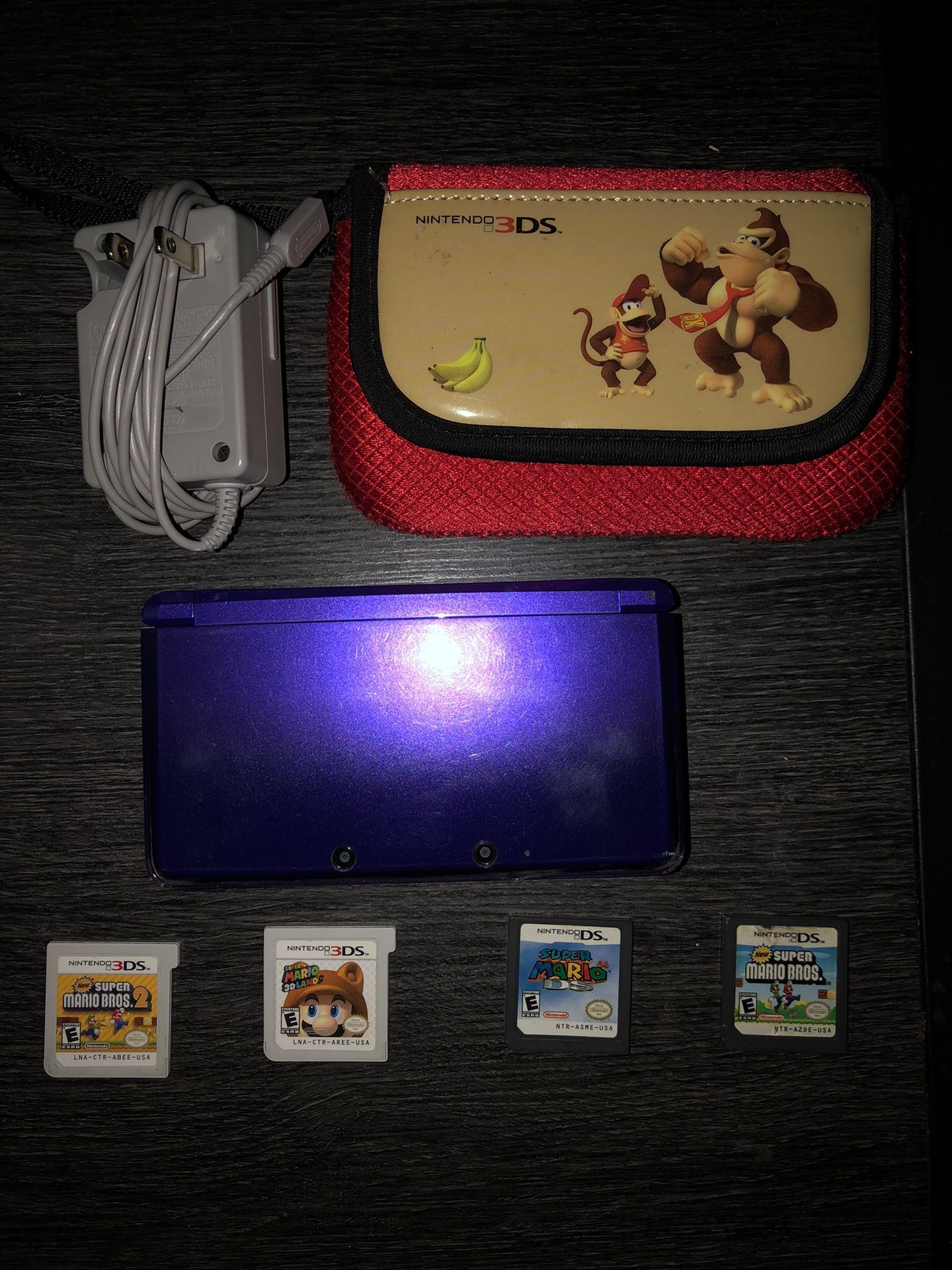 Purple Nintendo 3DS (everything Included)