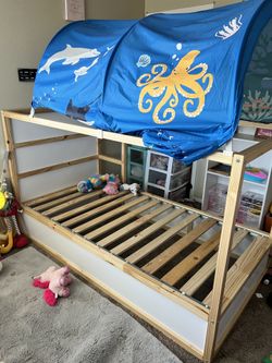 Ikea KURA Bed with Canopy