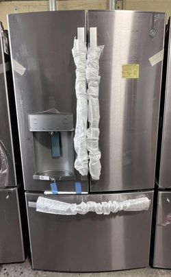 NEW GE French Door Refrigerator w/WATER+ICE  (Finance Available)