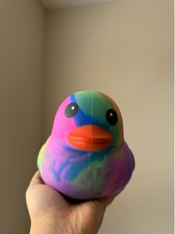 Tie Dye Duck Squishy- Sunny Days 🦆