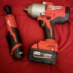 Milwaukee 1/2 M18 Impact & M12 3/8 Ratchet 
