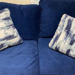 Blue Couch Set