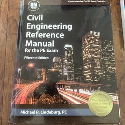 Civil Engineering Reference Manual Fifteenth Edition Lindeburg