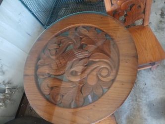 Wooded table hand made