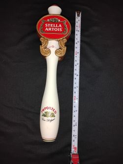 Rare Old 11 Inches Long Stella Artois Imported Ironic Beer Tap Handle 