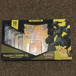 Pokémon Pikachu & Zekrom Gx 