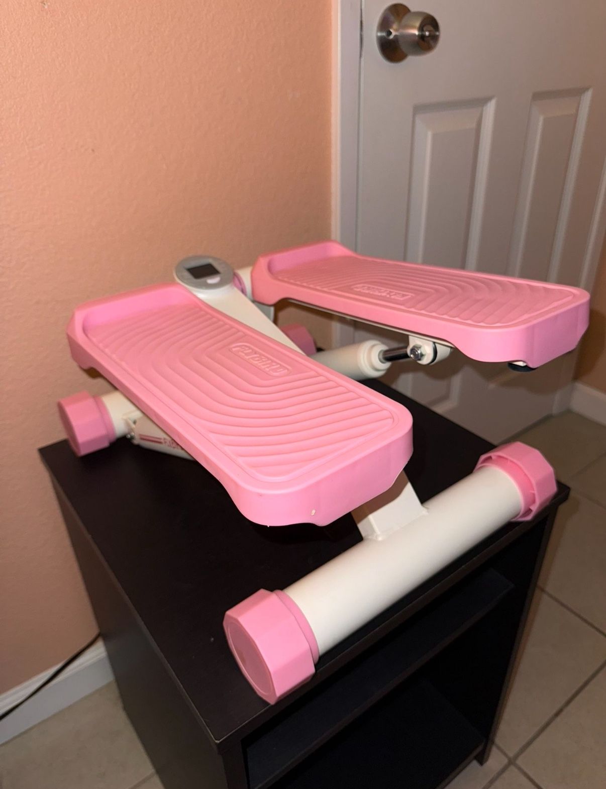 Flybird Stair Stepper Exerciser – Pink & White, Great Condition