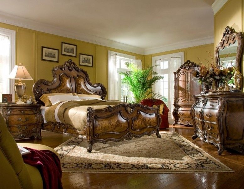AICO by Michael Amini Palais Royale queen size bedroom set