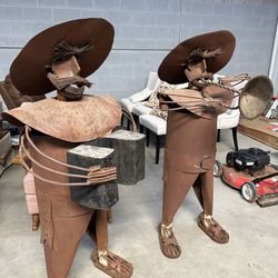 2 Large Mariachi Yard Decor 