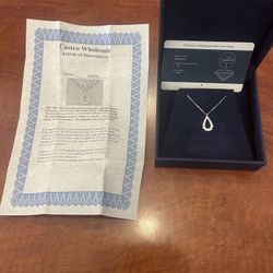 Costco Diamond Necklace And Pendant 