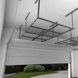 NEW Garage Storage Shelf, Adjustable Height Overhead Garage Storage 750-lb Steel !